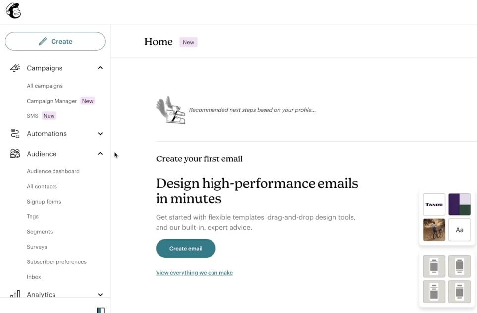 Mailchimp Email Marketing