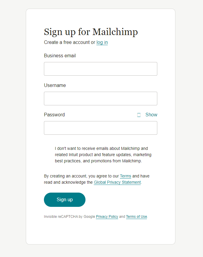 Mailchimp Email Marketing